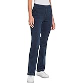 Lysse Women's Baby Bootcut Denim, Indigo, Large, Inseam: 32"
