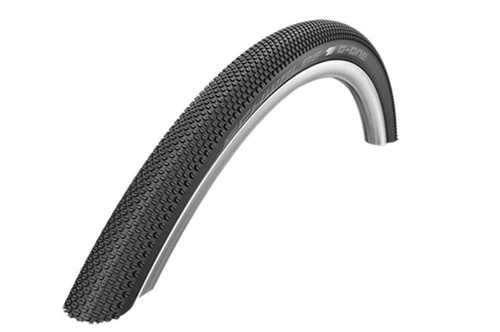Schwalbe Unisex's G-ONE Allround Perf, DD, RaceGuard, Folding Tyres, Black, 57-622, 1402992410
