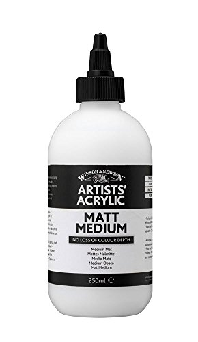Winsor & newton professional acrylic matt medium, 250ml