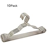 10 Grucce In Metallo Extra Strong 43cm | Con Gancio A Cappio Per Hotel E Stand - HANGERWORLD - Foto 6