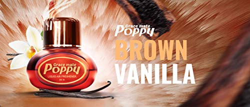 2 x Vanille Gracemate Poppy Luchtverfrissers en 2 x ROOD Led Light Base met USB-fitting - Afbeelding 6