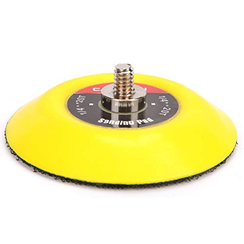 CASOMAN 3-Inch Dual-Action Hook & Loop Fastener Flexible Backing Plate, 3"/ 75mm Polishing Pad with 1/4"-20 Threads, 4 PCS Set - Thumbnail 4