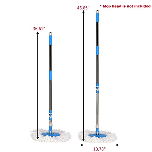 Hapinnex Mop Handle Replacement Suitable for Press Type Buckets NON PEDAL Internal Spring