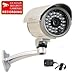 VideoSecu Bullet Security Camera Built-in 1/3