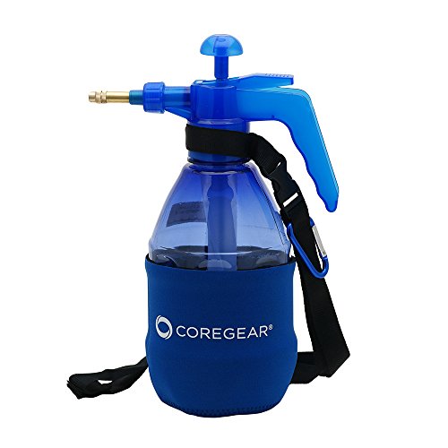 CoreGear (ULTRA COOL USA Misters 1.5 Liter Personal Water Mister Pump Spray Bottle With Insulated Neoprene Cool Sleeve (Blue) - Thumbnail 2