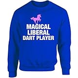 Magical Liberal Dart Player Funny Unicorn Democrat