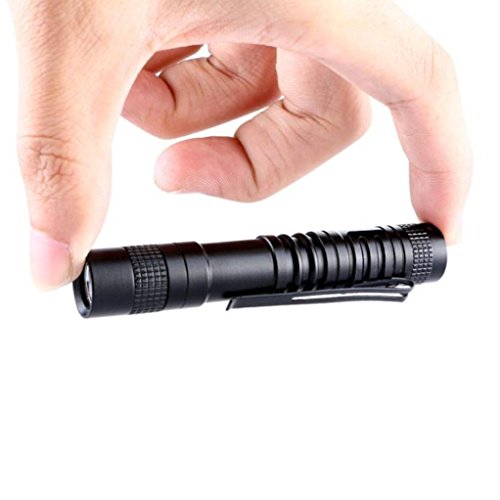 Witspace Cree XPE-R3 LED 1000 Lumens Lamp Clip Mini Penlight Flashlight Torches - Thumbnail 3