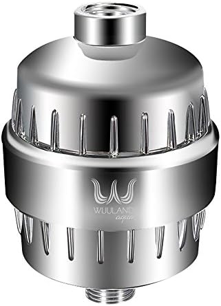 Shower Filter Hard Water Softener - Removes Chlorine, Flouride, Impurities and Heavy Metals for your Healthy Skin and Hair - Multi Stage Universal Shower Filter for any Shower Head and Handheld Shower