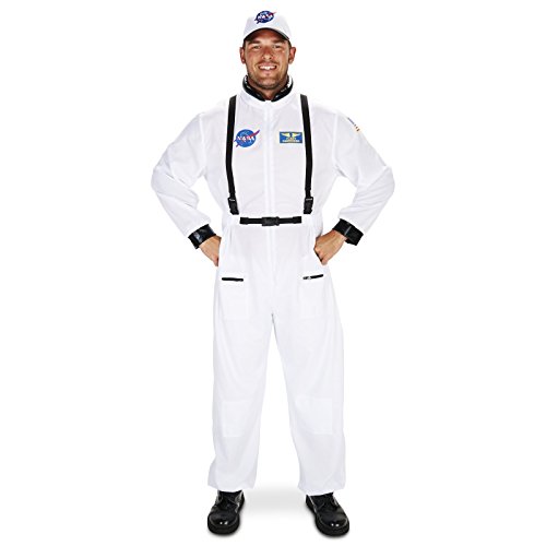 White Astronaut Adult Costume