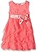 American Princess Girls' Soutache Corkscrew Dress
