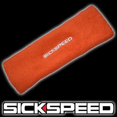 Thermal Cover Cold Air/Short Ram Intake Pipe Thermal Engine Bay Sock Orange P3 for Subaru Legacy