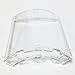 Lego Parts: Cylinder Quarter 4 x 4 x 6 (Transparent Clear)