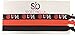 Infinity Collection - Basketball Headbands (Black & Orange) - No Crease & Tangle, One Size Comfort Fit Hair Accessories for Sports-Fan (3pcs/Pack)