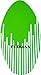 Fedmax Skimboard with High Gloss Coat | Green, 30