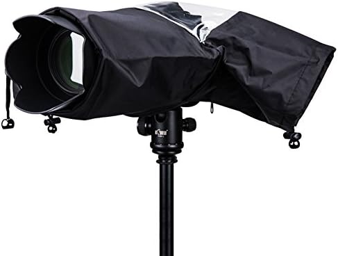 Rain Cover Camera Protector Rainproof for Canon Nikon and Other Digital SLR Cameras by AOREAL