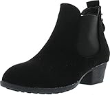 Top Moda Cl-5 Women's Round Toe Chunky Heal Chelsea Boots