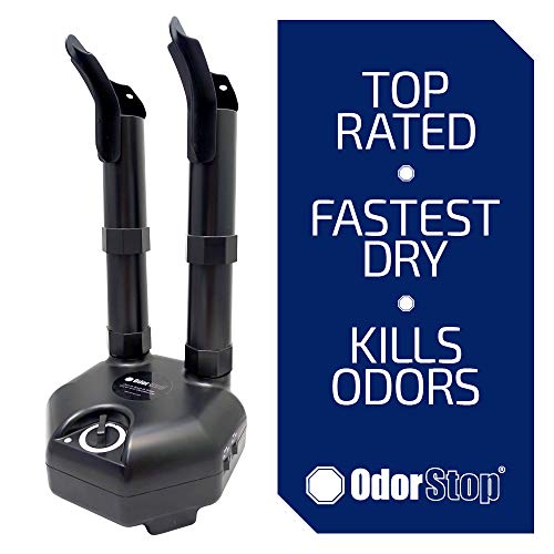 OdorStop Boot and Shoe Dryer and Deodorizer with Heat and High Output Fan (2 Boot) - Thumbnail 7