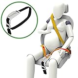 ZUWIT Maternity Car Belt Adjuster, Comfort & Safety for Pregnant Moms Belly, Protect Unborn Baby, for Expectant Mothers - White