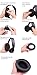 BINGLE Ear Pads for Bose Quiet Comfort 15 QC15 QC25 QC35 Ae2 Ae2i Ae2w Replacement Ear Pads and Inner Foam Mats (1 Pair Black)
