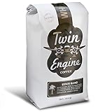 Twin Engine Coffee ESTATE BLEND - Dark Roast, Whole Bean, Nicaraguan Coffee, 400g 14.1oz | Rich Specialty Grade Coffee packaged at the source | Nicaragua's Coffee