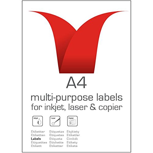 Stampiton TS-190224 Multi Purpose Laser Label, 38.1mm x 21.2mm, Pack of 6500