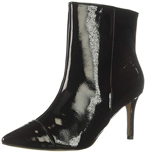 BCBGeneration Women's Miriam Bootie Ankle Boot Black Patent 7 M US