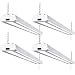 Hykolity 5000K LED Shop Light Linkable, 4FT Daylight 42W LED Ceiling Lights for Garages, Workshops, Basements, Hanging or FlushMount, with Plug and Pull Chain, 4200lm, ETL- 4 Pack primary