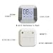 SMARTECH Digital Kitchen Timer, Touchscreen Cooking Timer with Big Digits, Loud Alarm, Magnetic Back, Auto Memory, Stopwatch, Countdown Pocket Kitchen Timer for Baking Food Sports Games Office