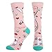 HAPPYPOP Funny Doctor Nurse Socks for Women - Doctors Nurses Gifts Nursing Students Gifts Female New Nurse Graduation Gift CNA Gift
