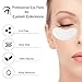 55 Pairs Eyelash Extension Eye Pads Lint Free Hydrogel Eye Patch/Lash Extensions Eye Gel Pads, Professional Under Eye Pads for Lash Extensions