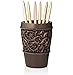 Essentra Home Bronze Bathroom Tumbler Cup For Vanity Countertops, Also Great as Pencil/Pen Holder and Makeup Brush Holder