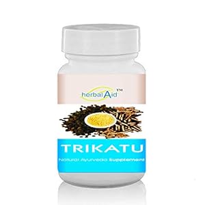 Herbal Aai Trikatu Capsules Boost Appetite & Improve Metabolism – 60 Vegan Capsules 500mg