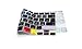 HRH Logic Pro X Functional Shortcuts Hotkey Silicone Keyboard Cover Skin for MacBook Air 13,for MacBook Pro13/15/17(with or w/Out Retina Display,2015 or Older Version),for iMac Older,USA and European