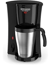 BLACK+DECKER Coffeemaker, 1, Black/Stainless Steel
