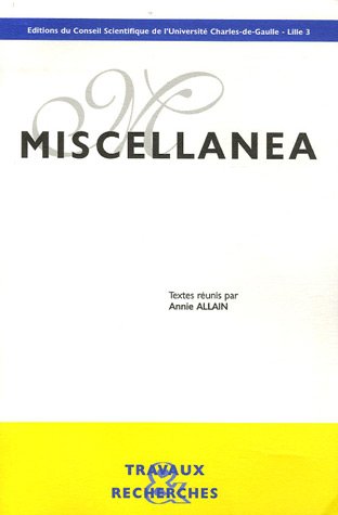 Miscellanea