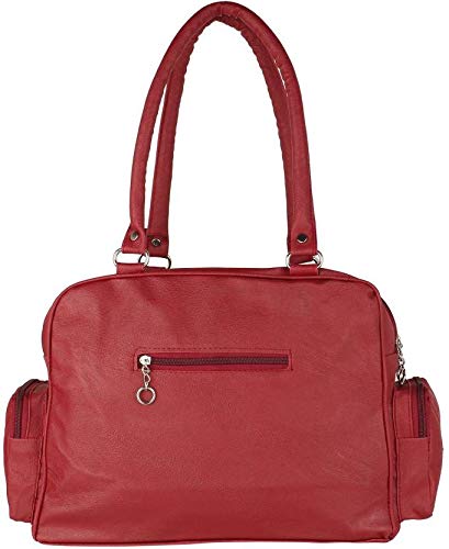 bizarre vogue women's stylish handbag (maroon, bv973)