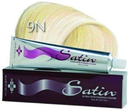 SATIN Hair Color Natural Series 9N Very Light Blonde 3 oz (Model: SAT2058)