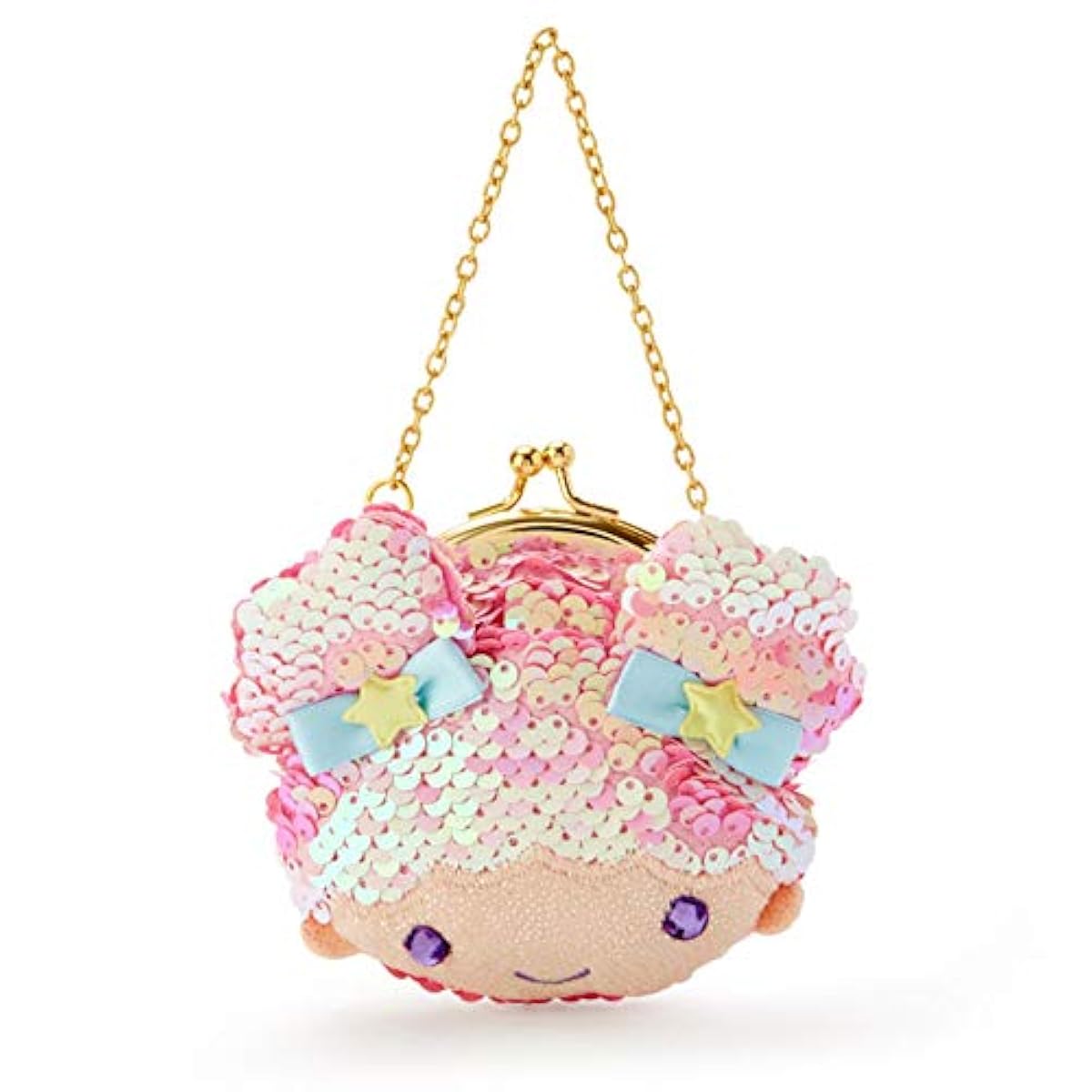 해외] 리틀 트윈스타 물림쇠가 달린 동전지갑 코인 케이스 라라 스팽글