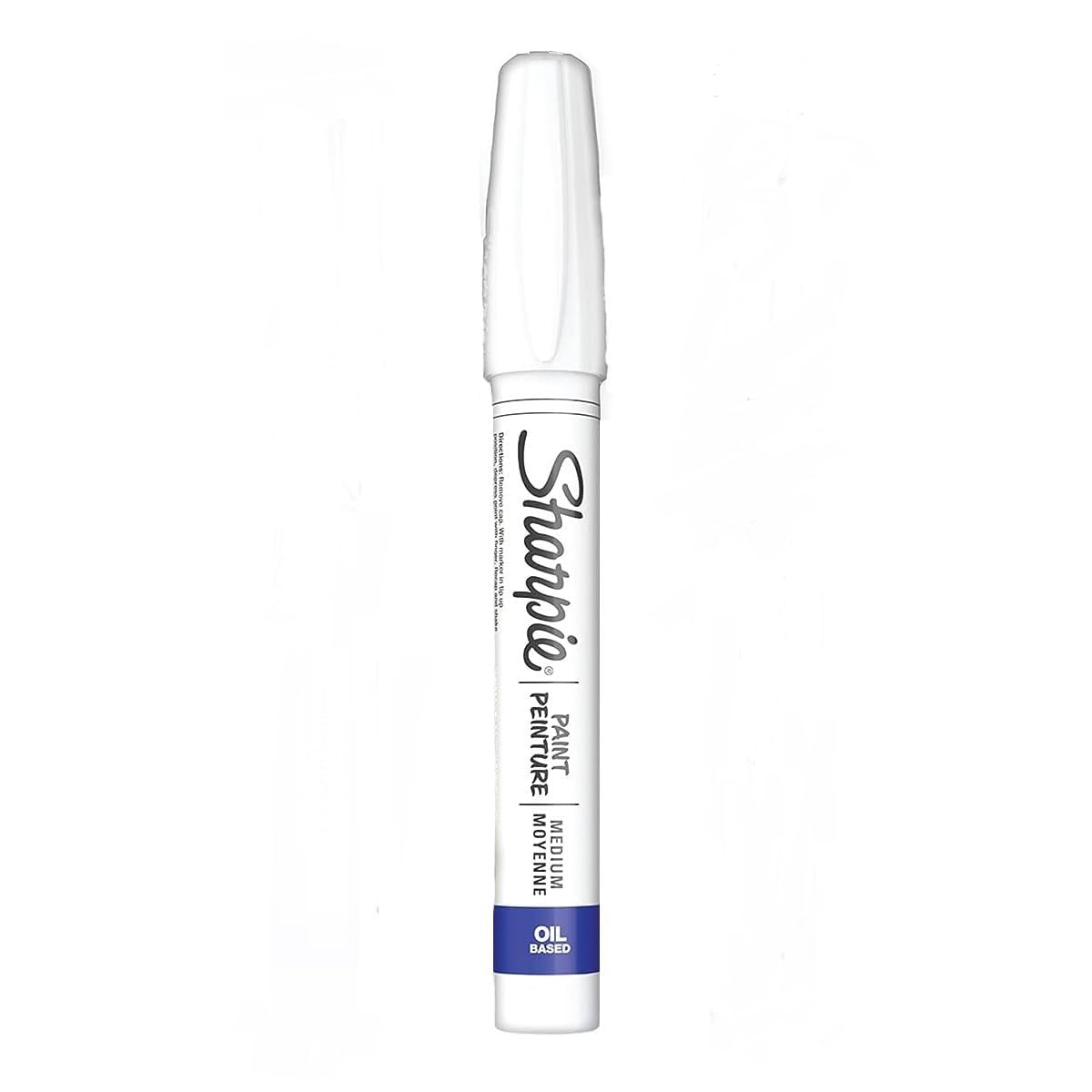 Sanford 35558 Sharpie Oil-Based Paint Marker, Medium Point, White, 1-Count