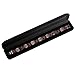 Red Carbon Fiber Titanium Magnetic 4 Element Bracelet Double Strength Adjusting Tool and Gift Box Included By Willis Judd