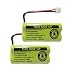 BAOBIAN 2.4V Rechargeable Cordless Phone Batteries Compatible with for AT&T/Lucent BT-18433 BT-184342 BT-28433 BT-284342 BT-6010 BT-8000 BT-8001 BT-8300 Empire CPH-515D CPH515D(Pack of 2) primary