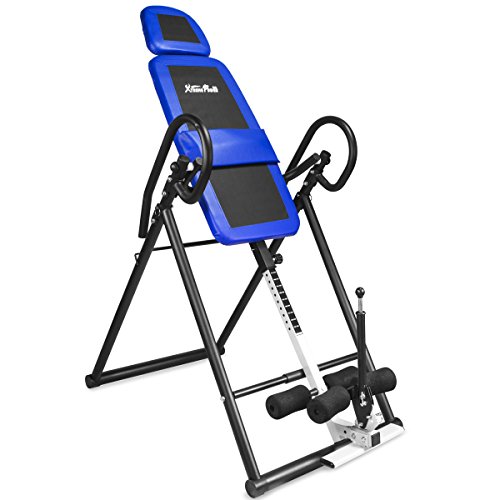 XtremepowerUS Premium Gravity Inversion Therapy Table Back Pain Relief