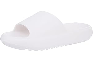 COMWARM Pillow Slide Sandals for Women Men Ultra Comfort Cloud Sandals Recovery Rubber Slippers