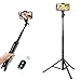 Selfie Stick Tripod, UBeesize 51 inch Extendable Selfie Stick with Tripod Stand...