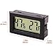 Mini Digital Thermometer Indoor Thermometer Wireless Hygrometer Humidity Monitor Fahrenheit White