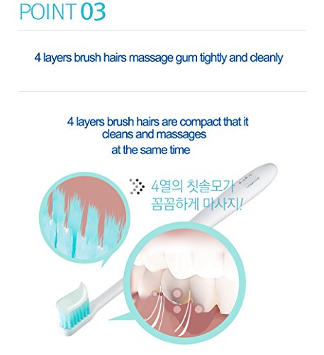 tntn mom's ultra-fine grain toothbrush for pregnant with clean oral health care gbsa