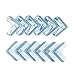 Table Corner Protectors for Baby Safety - 20 Pack Baby Safety Clear Furniture Corner Guards Corner Protector with 3M Adhesive, L-Shaped (Clear)