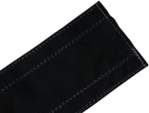 Carpet Cord Cover – 3” Inch Wide – 30’ Feet Long – Black – | Floor Cord Cover | Durable Cordura Nylon | Carpet Cable Cover | Cord Hider | Cable Protector