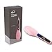 Hair Straightener Brush, 2-in-1 Heating Hair Brush, Kealive Ionic Hair Straightening Brush with Temperature Control and Temperature Lock, Anti-Scald and LED Display, Pink