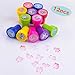LEEHUR Unicorn Mermaid Party Favors Supplies for Kid 60pcs Bracelet Ring Keychain Tattoo Stamper Girl Boy Reward Prizes Birthday Souvenirs Carnival Event Goodies Bag Filler Christmas Stocking Stuffers